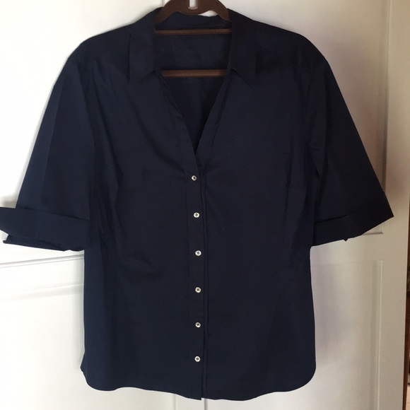 New York & Company Tops - Classic Navy Blue Top by New York & Company